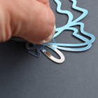 Топпер для торта «Бабочки», 5 шт., серебряные - Фото 6