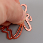 Топпер для торта «Бабочки», 5 шт., розовое золото - Фото 5