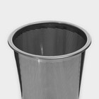 Кружка для заваривания, 550 мл, с металлическим ситом, стекло, прозрачная - Фото 9