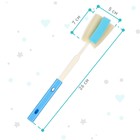 Ёршик для бутылочек Крошка Я с раздвижной ручкой, 28-35 см, губка, МИКС - Фото 2