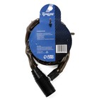 Замок навесной велосипедный ТУНДРА, цепь 3.5×650 мм, английский ключ 2 шт., черный - Фото 10