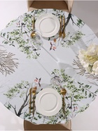 Скатерть «Этель. Пасха в лесу», d=148 см, 100% хлопок, саржа 190 г/м² - Фото 2