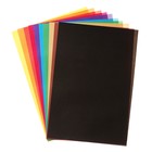Набор для детского творчества А4, 20 листов картон цветной мелованный + 20 листов бумага цветная - фото 8735217