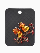 Брошь «Пара снегирей», цветная в золоте - Фото 4