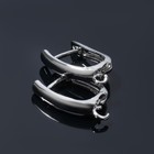 Швензы для сережек «Прямоугольник», цвет серебро - Фото 3