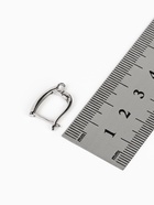 Швензы для сережек «Прямоугольник», цвет серебро - Фото 3