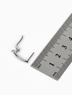 Швензы для сережек «Прямоугольник», цвет серебро - Фото 4