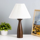 Настольная лампа "Шен" E27 40Вт коричневый 25х25х39 см RISALUX - Фото 1