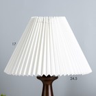 Настольная лампа "Шен" E27 40Вт коричневый 25х25х39 см RISALUX - Фото 3