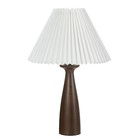 Настольная лампа "Шен" E27 40Вт коричневый 25х25х39 см RISALUX - Фото 6