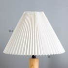 Настольная лампа "Сандр" E27 40Вт светлое дерево 31х31х45 см RISALUX - Фото 3