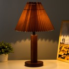 Настольная лампа "Сандр" E27 40Вт коричневый 31х31х45 см RISALUX - Фото 2