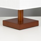 Настольная лампа "Карот" E27 40Вт коричневый 13х13х28 см RISALUX - Фото 4