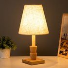 Настольная лампа «Ульн» E27 40 Вт светлое дерево 19.5×19.5×38 см RISALUX - Фото 2