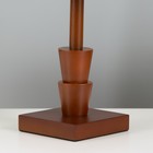 Настольная лампа «Ульн» E27 40 Вт коричневый 19.5×19.5×38 см RISALUX - Фото 4