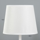 Настольная лампа "Падер" E27 40Вт белый 21х21х38 см RISALUX - Фото 3