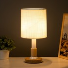 Настольная лампа «Мирабель» E27 40 Вт белый 16×16×36.5 см RISALUX - Фото 2