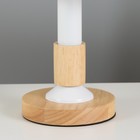 Настольная лампа «Мирабель» E27 40 Вт белый 16×16×36.5 см RISALUX - Фото 4