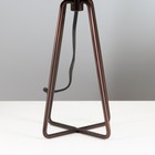 Настольная лампа "Барре" E27 40Вт коричневый 20,5х20,5х38 см RISALUX - Фото 4