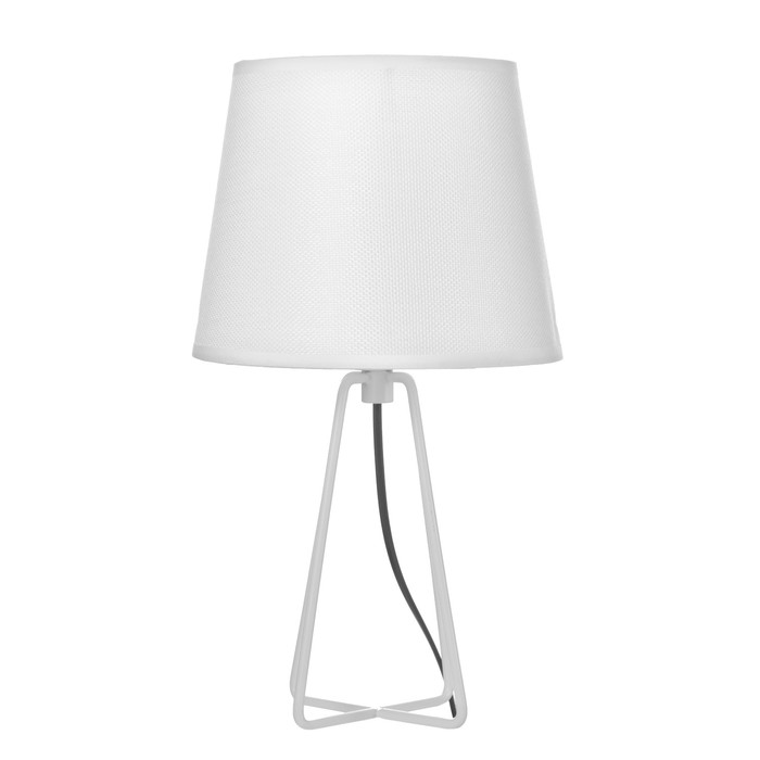 Настольная лампа "Барре" E27 40Вт белый 20,5х20,5х38 см RISALUX - фото 1906568708