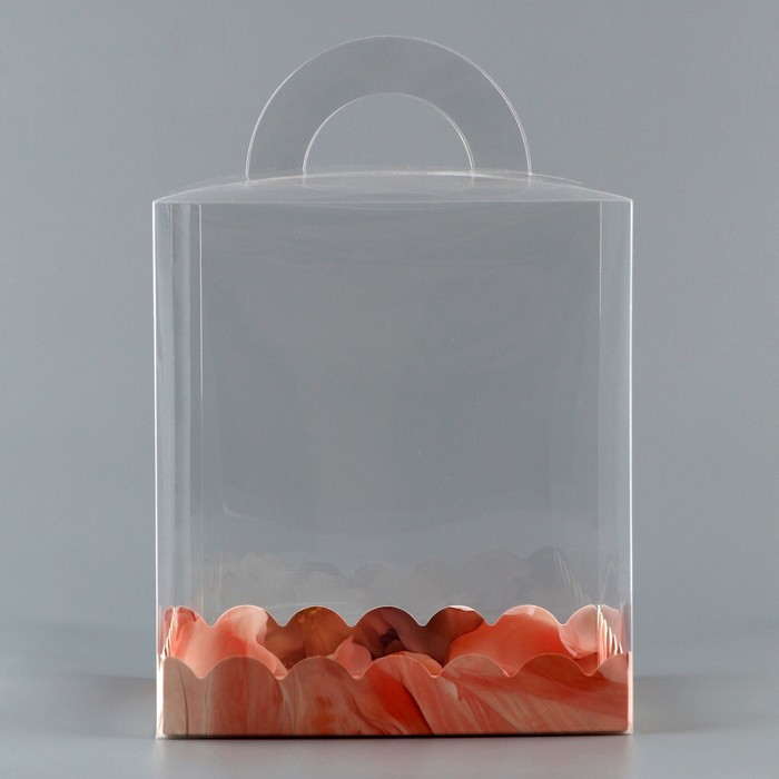 Коробка-сундук «Цветов сияние», 16 х 16 х 18 см