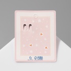 Брошь «Сердце», белая в серебре - Фото 4