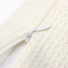 Наволочка декоративная Этель Glare 45×45 см, цвет молочный, полиэстер - Фото 4