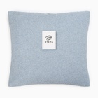 Наволочка декоративная «Этель» Glare, 45×45 см, голубая - Фото 5