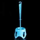 Ёршик для унитаза с подставкой «Практик», 11×11×33,5 см, цвет микс - Фото 1