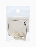 Серьги с эмалью «Сердце», перламутровые, белые в золоте  (артикул 10105405)  большой выбор товаров оптом и в розницу по низким ценам с доставкой