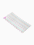 Серьги наклейки детские, пластик, любовь, сердечки, цветные - Фото 3