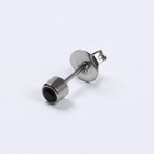 Пистолет одноразовый для пирсинга, серьга в комплекте «Мини», 4 мм, чёрный в серебре - Фото 8