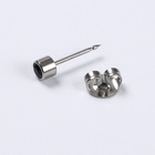 Пистолет одноразовый для пирсинга, серьга в комплекте «Мини», 4 мм, чёрный в серебре - Фото 4