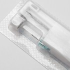 Пистолет одноразовый для пирсинга, серьга в комплекте «Сердце», 4 мм, цвет серебро - Фото 2