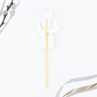 Топпер деревянный для кулича «Ангел» на пасху, микс, 5.4×4.5 см - Фото 6