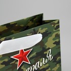 Пакет подарочный ламинированный горизонтальный, упаковка, «Красная звезда», S 15 х 12 х 5.5 см - Фото 5