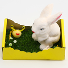 Пасхальный декор «Зайчик на травке» 24×19×23 см - Фото 3