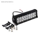 УЦЕНКА Противотуманная фара, 12В 18 LED, IP67, 54 Вт, 6000 К, направленный свет - Фото 1
