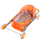 Коляска для кукол универсальная «Лисички», металлический каркас - Фото 8