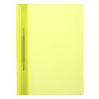 Набор папок-скоросшивателей А4, Calligrata Neon, 160 мкм, 8 штук, МИКС, прозрачный верх - Фото 3