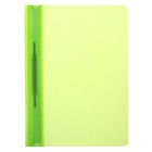 Набор папок-скоросшивателей А4, Calligrata Neon, 160 мкм, 8 штук, МИКС, прозрачный верх - Фото 3