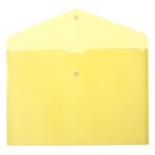 Папка-конверт на кнопке А4, 180 мкм, Calligrata Pastel, глянцевая, полупрозрачная, микс - Фото 7