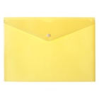 Папка-конверт на кнопке А4, 180 мкм, Calligrata Pastel, глянцевая, полупрозрачная, микс - Фото 7