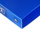 Папка на 4 кольцах А3, Calligrata Standard=27 мм, 800 мкм, горизонтальная, синяя - Фото 3