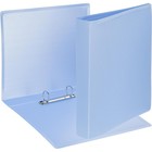 Папка на 2-х кольцах, А4, 700 мкм, Calligrata TOP Breeze, кор 40 мм, с тиснением, небесный - Фото 1