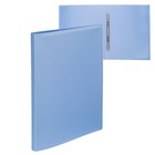 Папка с пружинным скоросшивателем А4, 700 мкм, Calligrata TOP Breeze, до 120 листов, небесный - Фото 1