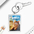 Брелок "Питер" 3,5 х 5 см. (комплект 10 шт) - фото 23607704