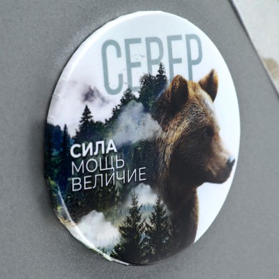 Магнит закатной «Север»