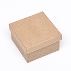 Набор коробок квадратных 10 в 1 крафт,24.5×24.5×11.5 - 6.5×6.5×4 см, - Фото 5