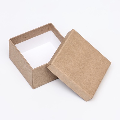 Набор коробок квадратных 10 в 1 крафт,24.5×24.5×11.5 - 6.5×6.5×4 см,